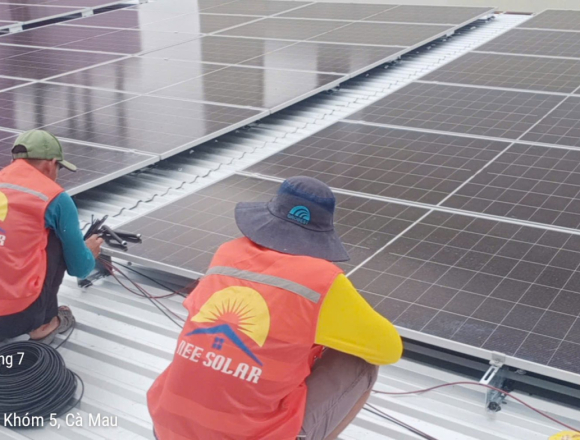 NEE SOLAR Bàn Giao Dự Án Điện Mặt Trời 30kW Tại Cà Mau