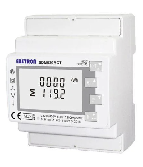 Meter – Thiết Bị Đo Đếm Dòng Điện 3 Pha SDM630MCT Deye